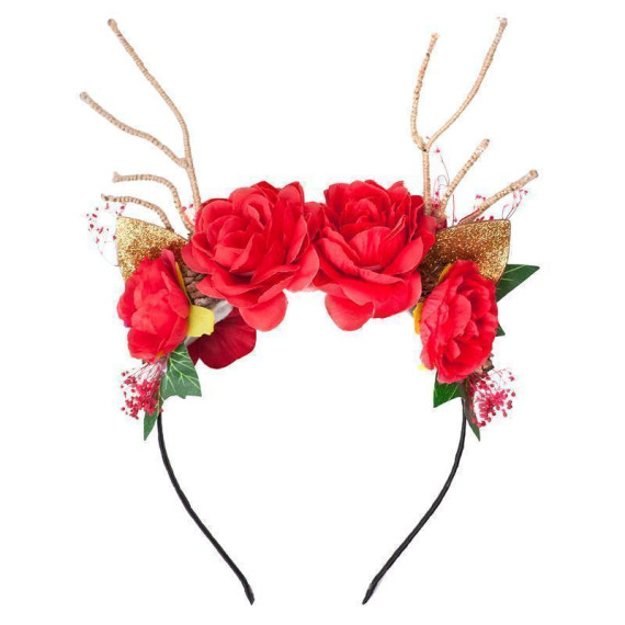 小鹿Headband  - 紅色