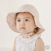 Kids Clara -  Mariel baby 雙面太陽藤帽-Blue
