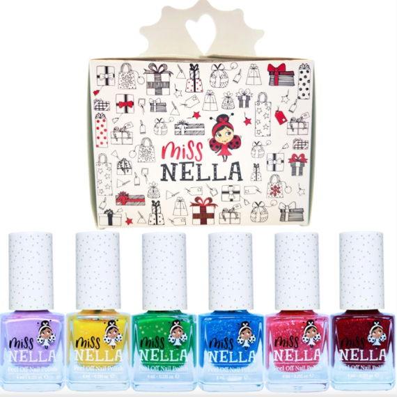 Miss Nella －指甲油 -  聖誕小屋套裝 6 支指甲油（隨機選色）