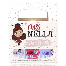 Miss Nella －指甲油 -  聖誕小屋套裝 3 支指甲油（隨機選色）
