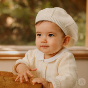 Ready  針織嬰兒畫家帽