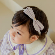 Elice baby 髮帶 - 紫色