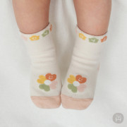 Seilin 小花圖案嬰兒襪