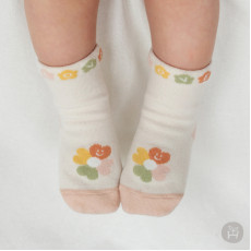 Seilin 小花圖案嬰兒襪