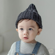 Sand knit baby 冷織小帽