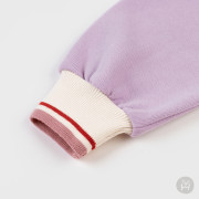 Porin fleece 初冬首選粉紫色保暖衛衣套裝 