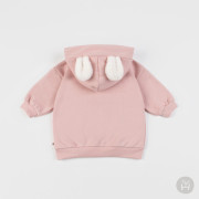 Maya hood fleece lined baby sweatshirt