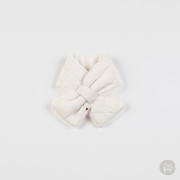 Liz padded 冬季限定簡約格棉保暖嬰兒頸巾
