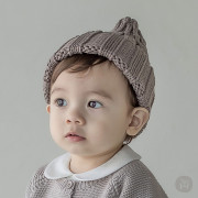 Sand knit baby 冷織小帽