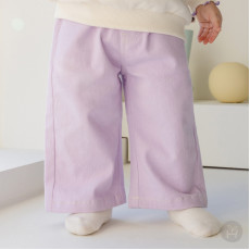 Kummy 粉紫系列嬰兒闊身褲