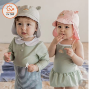 Kids Clara - Nene iris UV 泳帽-粉紅